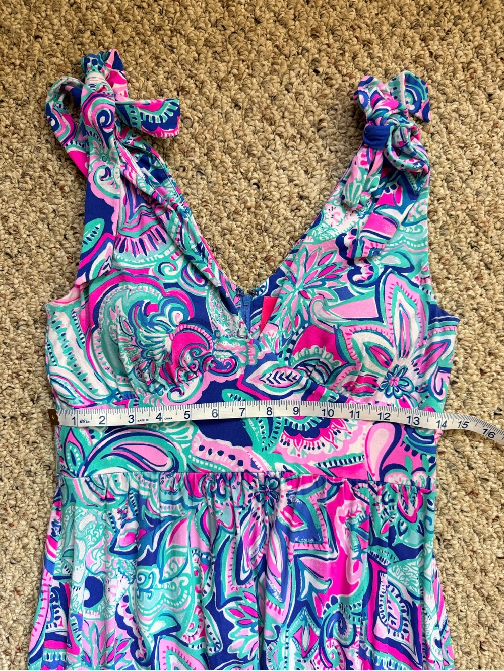 Lilly Pulitzer Living the Dream |Maxine Midi Dress | Size 6 | EUC - Picture 5 of 14